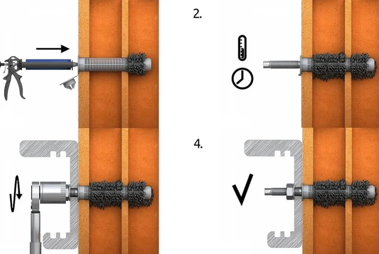 Kotwa chemiczna epoksydowa - właściwości, zastosowanie i montaż