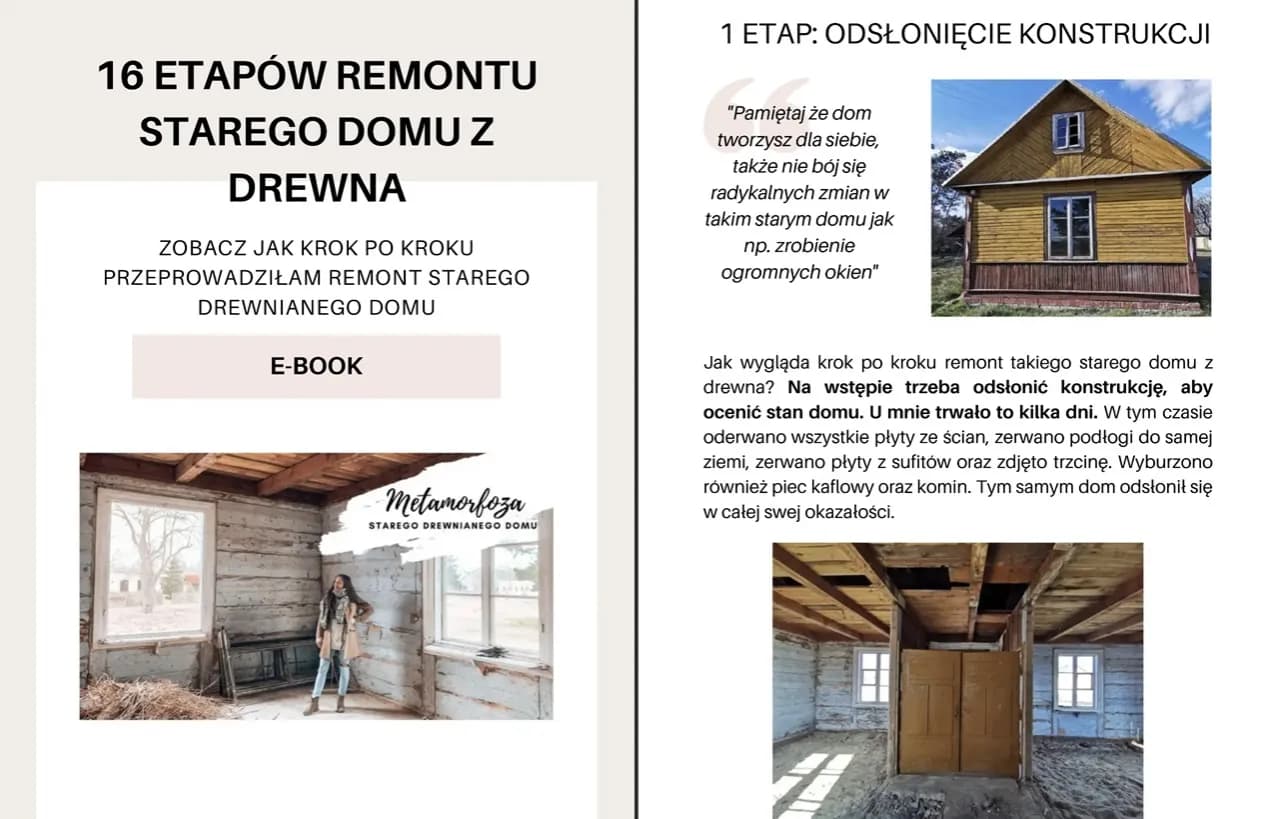 Od czego zacząć remont starego drewnianego domu - kluczowe kroki i porady