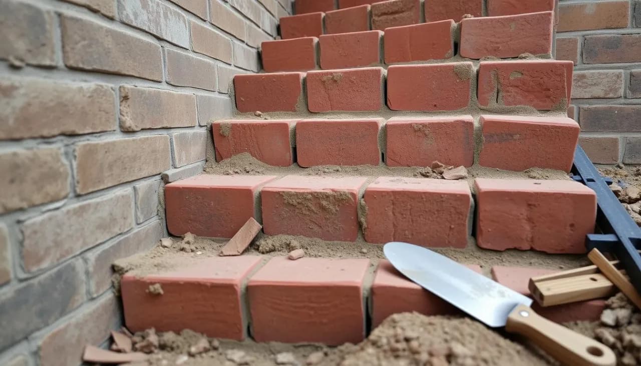 Jak zrobić schody z cegły - krok po kroku, uniknij najczęstszych błędów